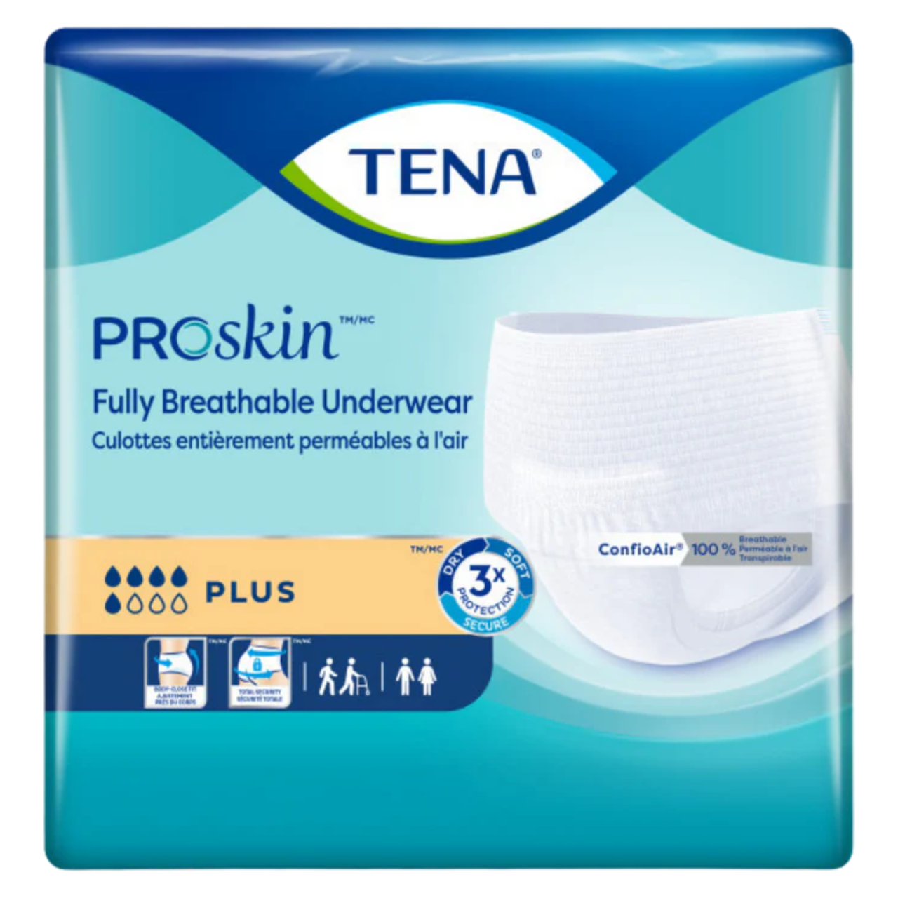 TENA NEW Plus Protective Underwear