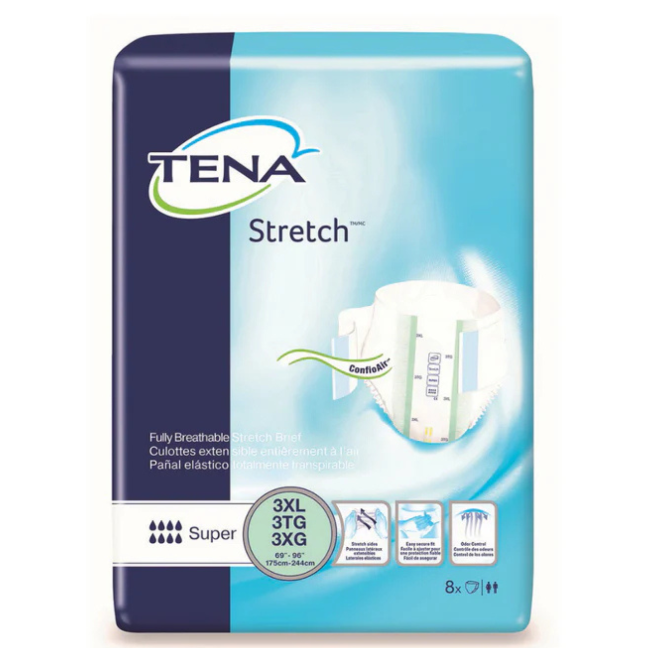 TENA ProSkin Stretch™ Bariatic Incontinence Super Brief