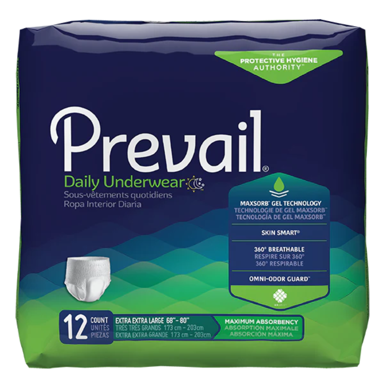 Prevail Maximum Absorbency Protective Underwear