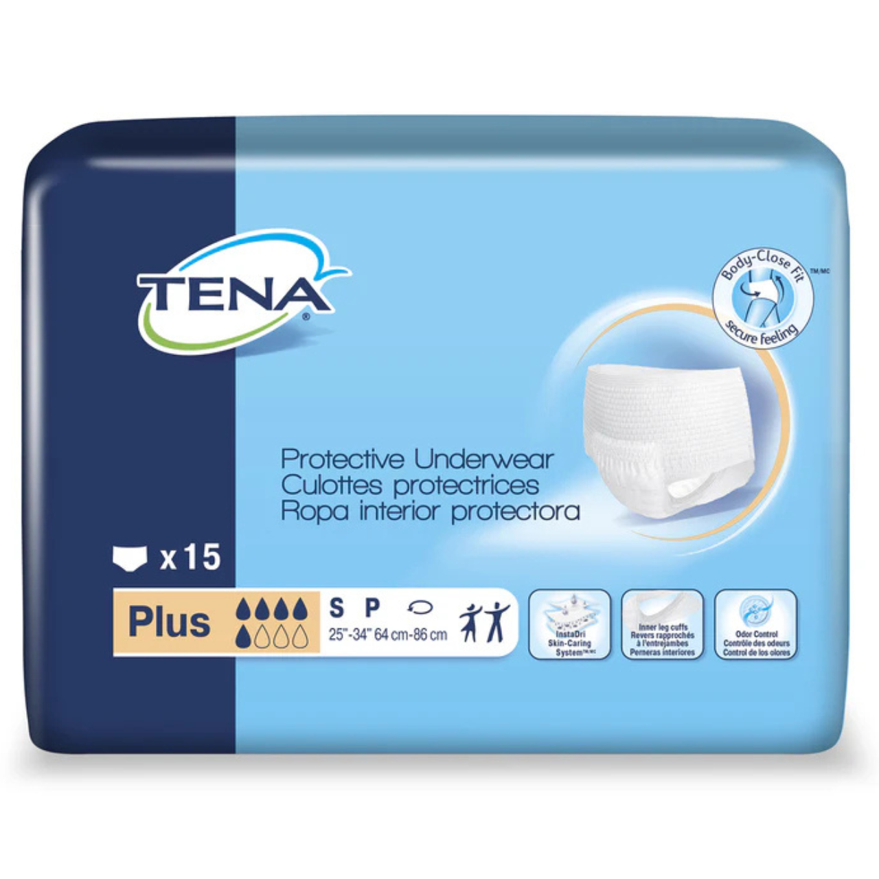 TENA NEW Plus Protective Underwear