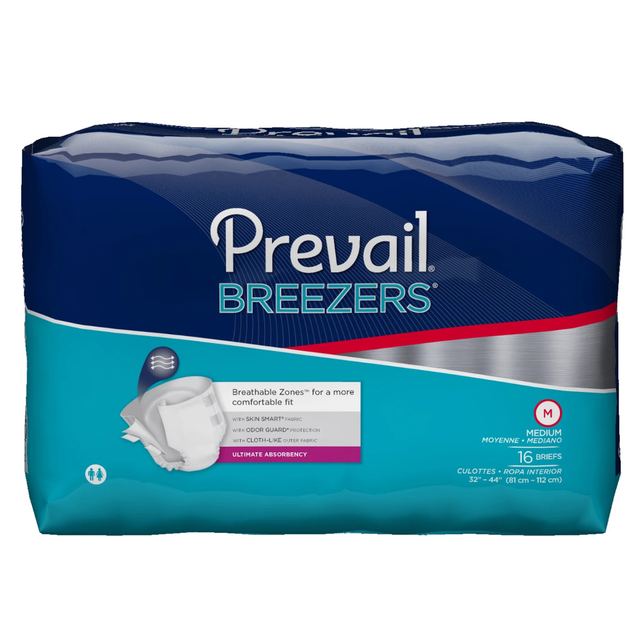 Prevail Breezers Day Adjustable Briefs