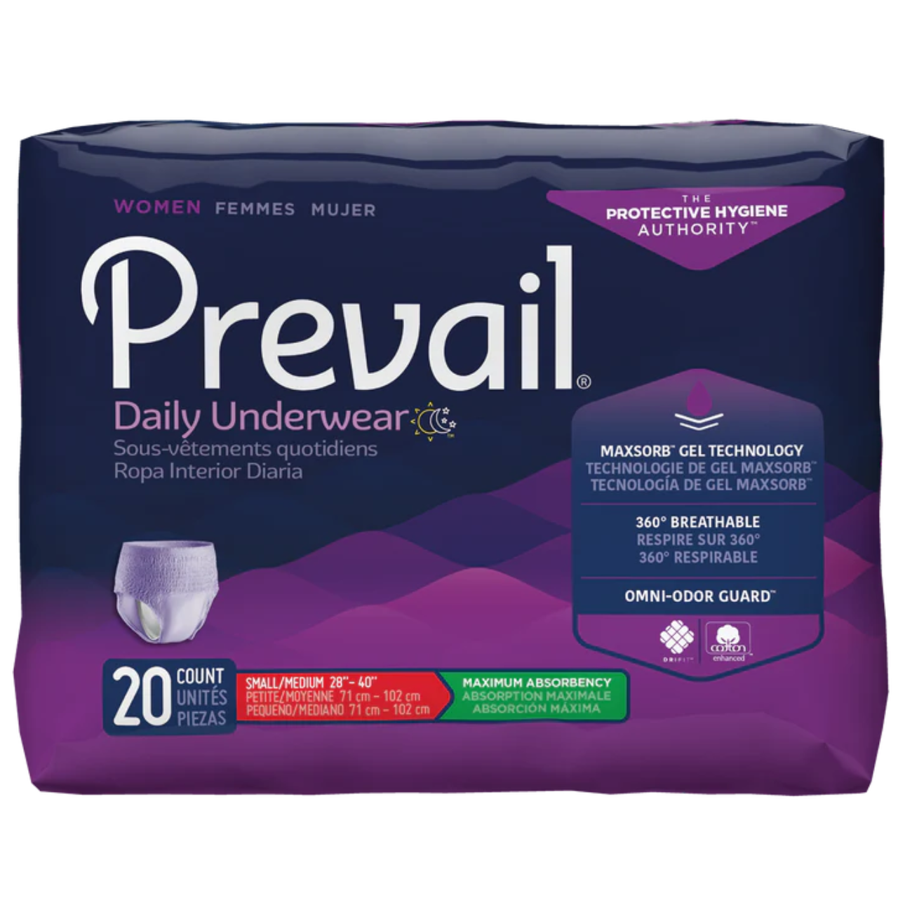 Prevail Maximum Absorbency Protective Underwear for Women