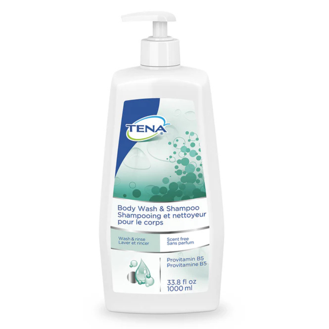 TENA Shower Gel & Shampoo Fragrance-Free