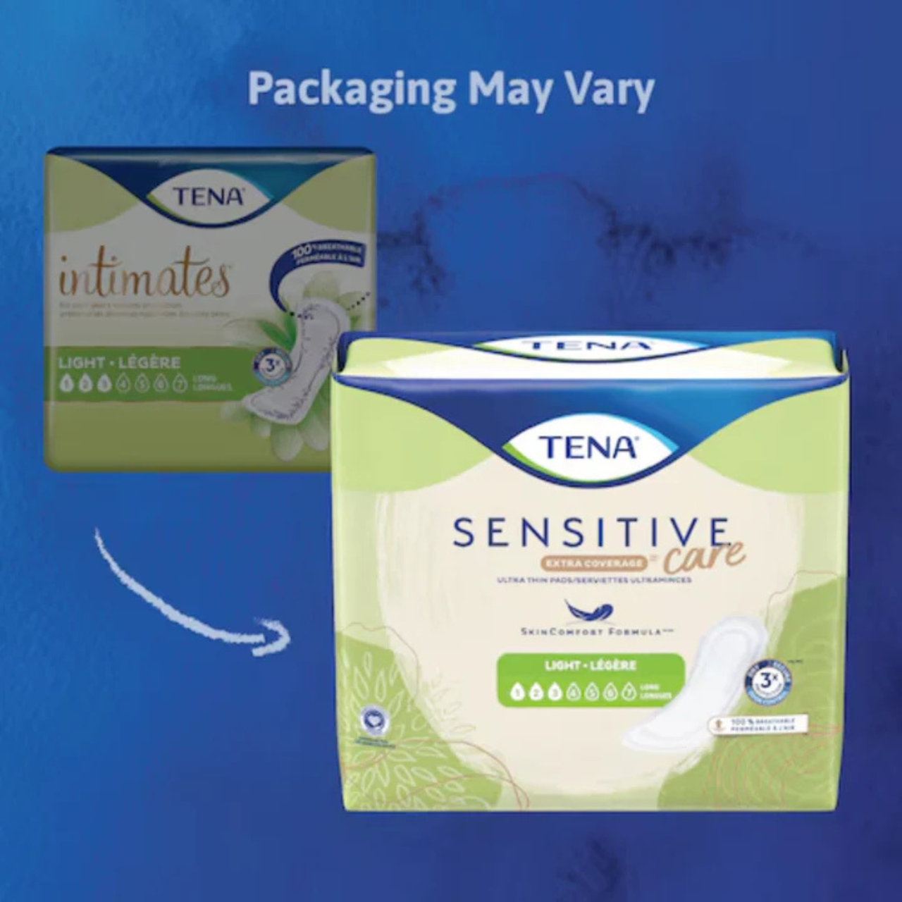 TENA Sensitive Care Extra Coverage Ultra Thin Pads