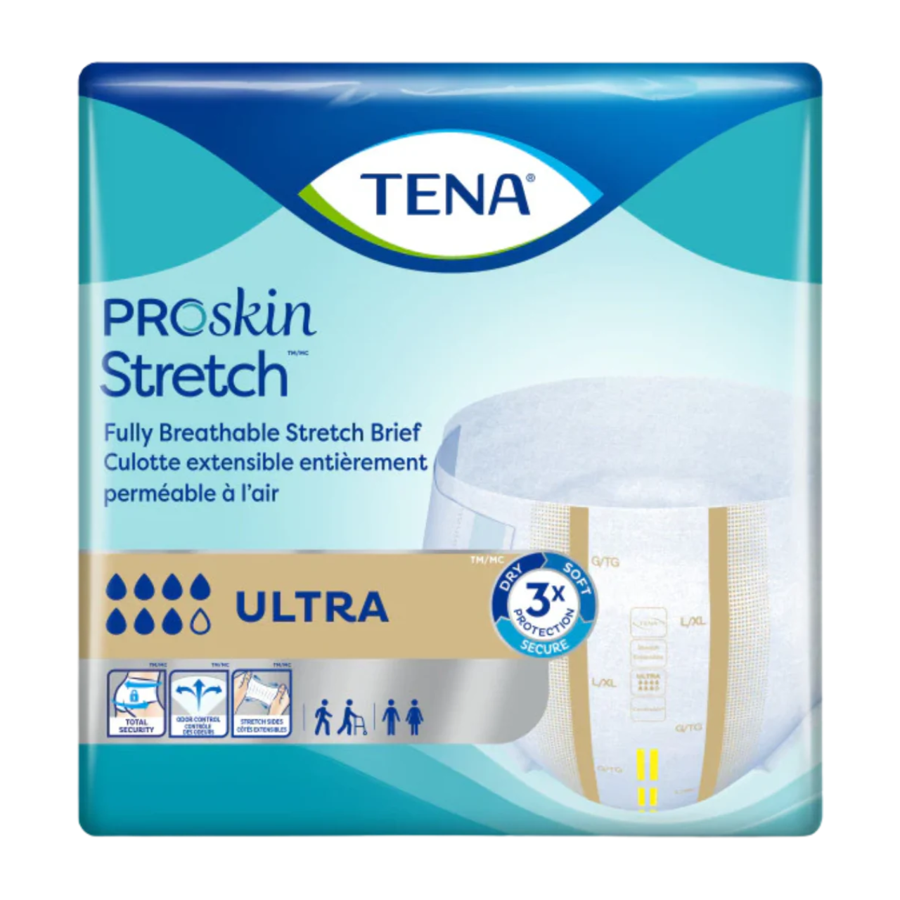 TENA ProSkin Stretch™ Ultra Briefs