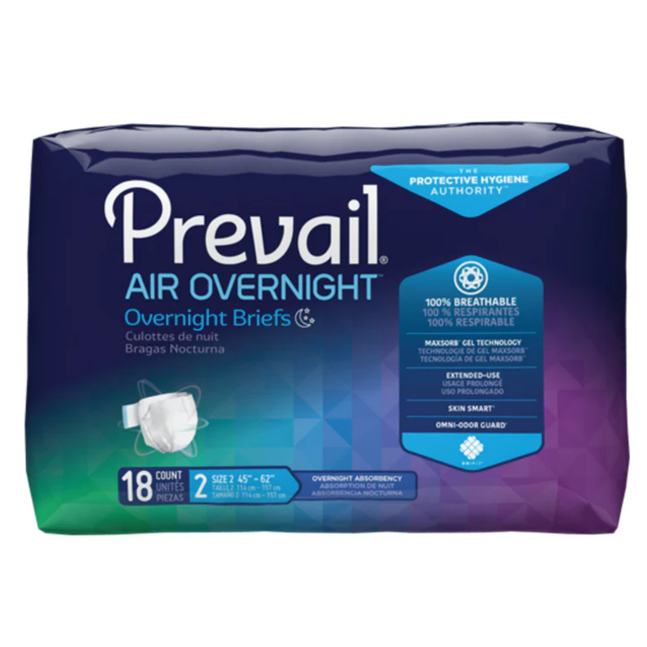 Prevail Air™ Culottes de Nuit Extensibles