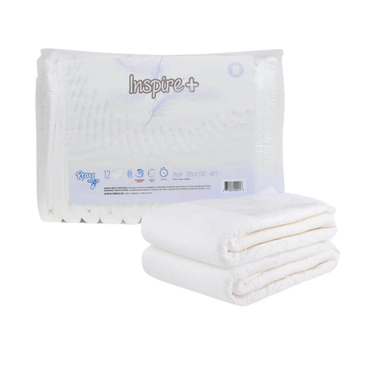 Mega Inspire+ Adult Diapers