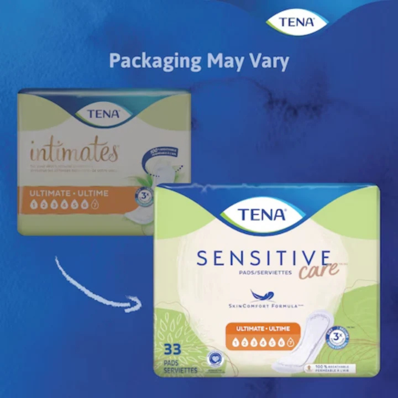 TENA Sensitive Care™ Ultimate Serviettes