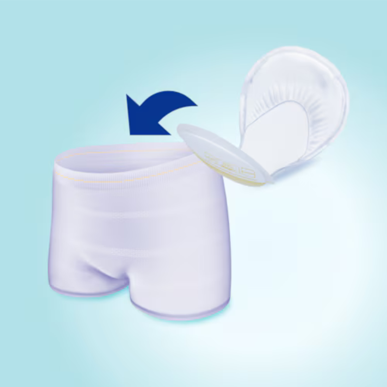 TENA ProSkin Regular Daytime | Large Absorbent Pads Fully Breathable