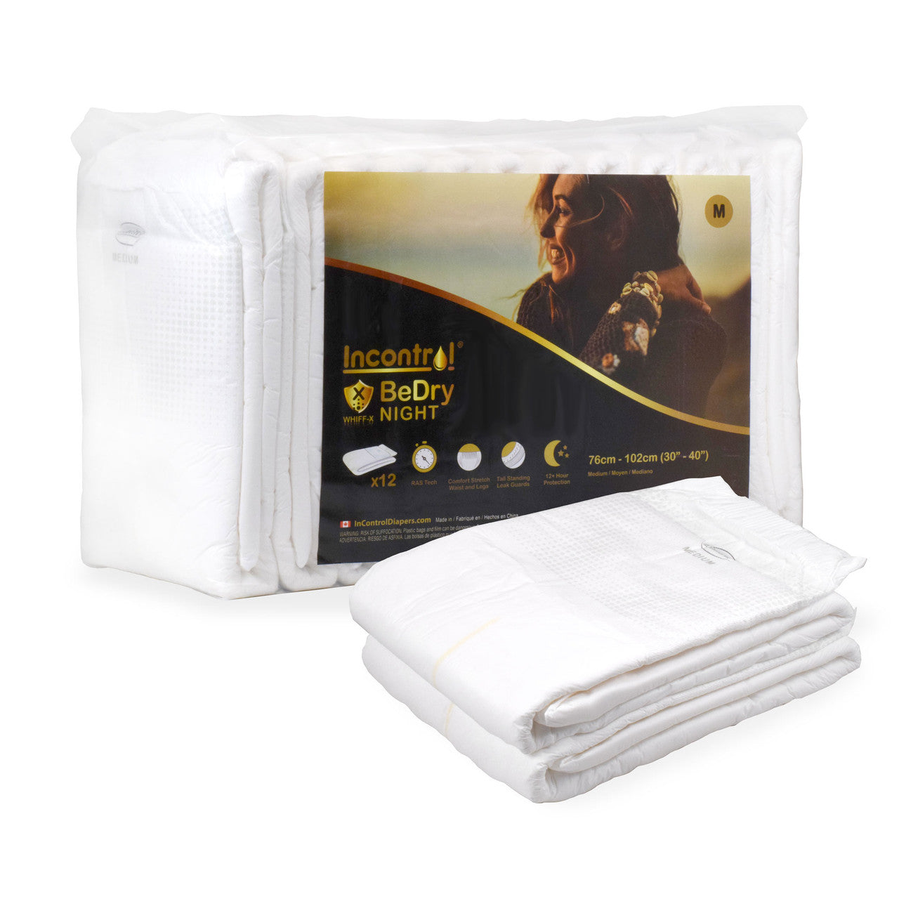 InControl BeDry Night Premium Panties for Nighttime Incontinence